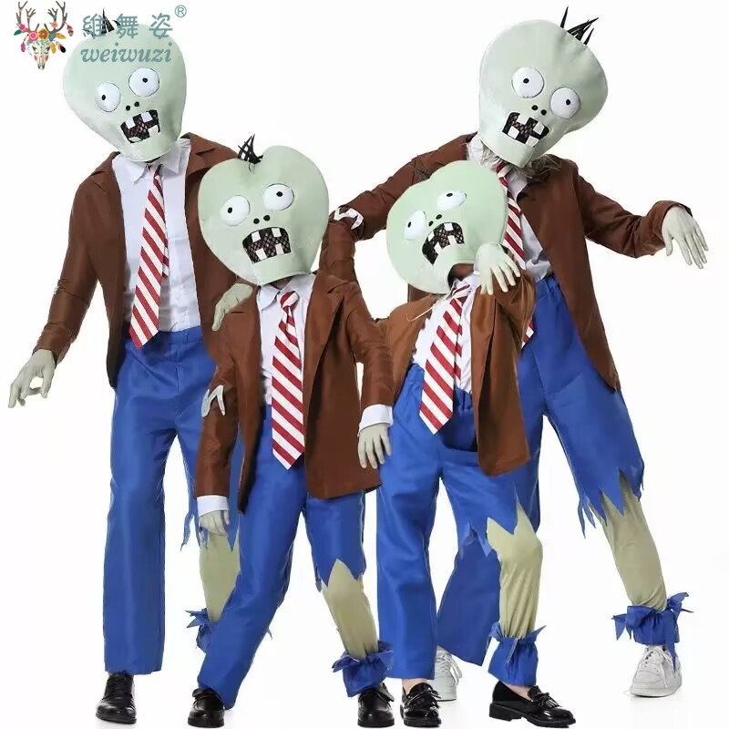 Plant Parent Halloween Costume - Costumes D'Halloween Famille Cosplay Costumes Zombie
